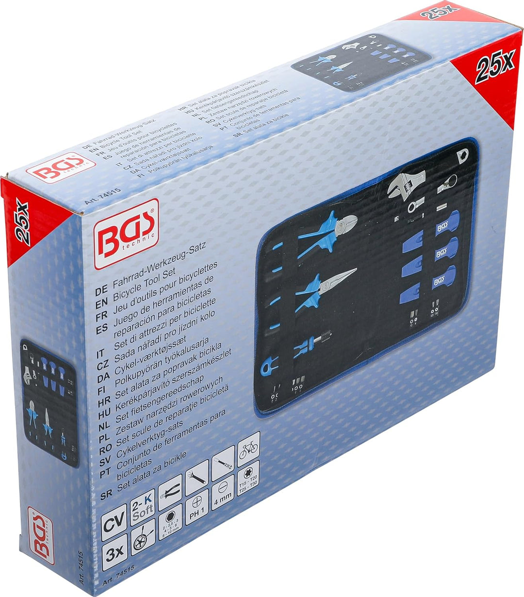 BGS 74515 | Fahrrad-Werkzeug-Satz | 26-tlg.