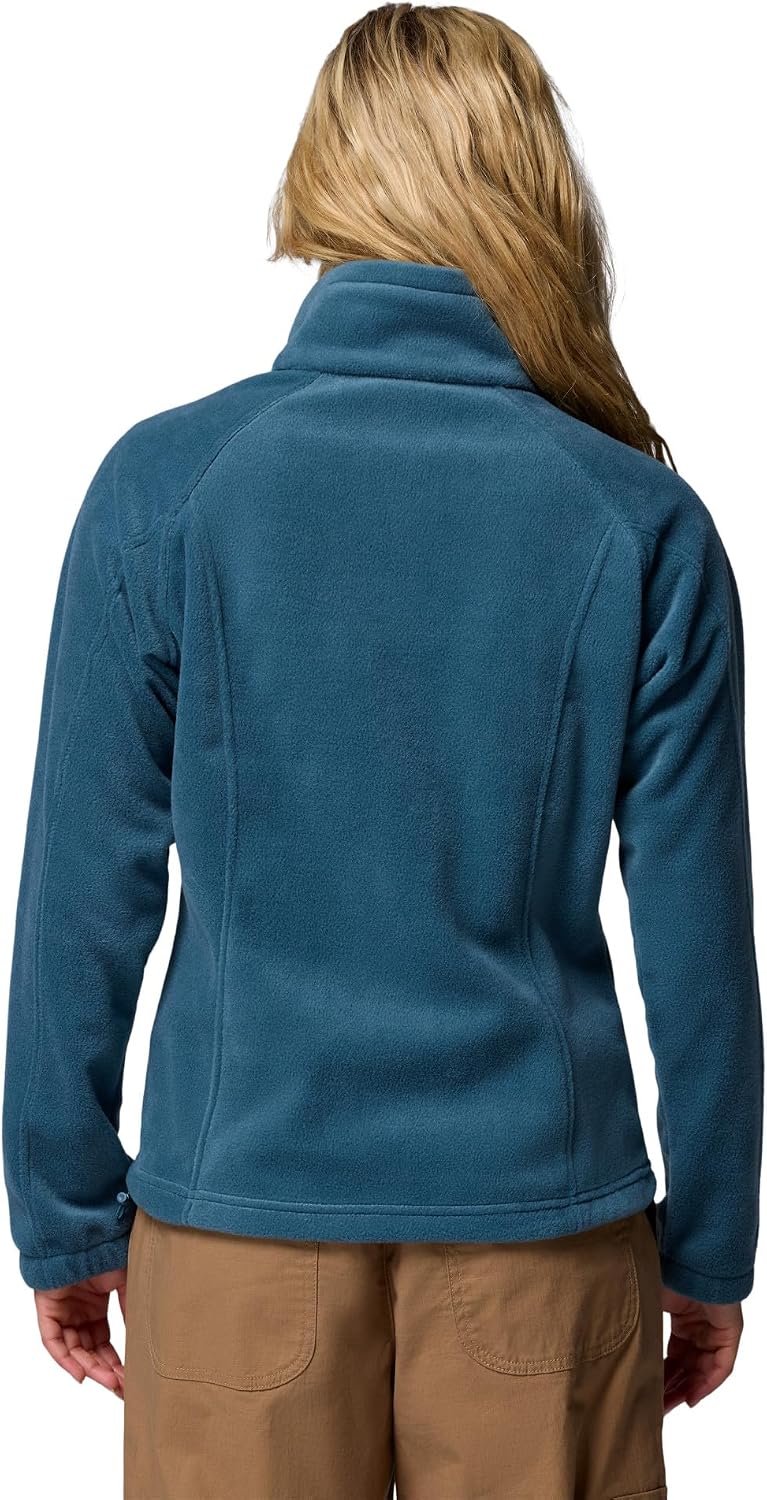 Columbia Benton Springs Damen-Fleecejacke mit durchgehendem Reissverschluss XS Petite Everblue, XS P