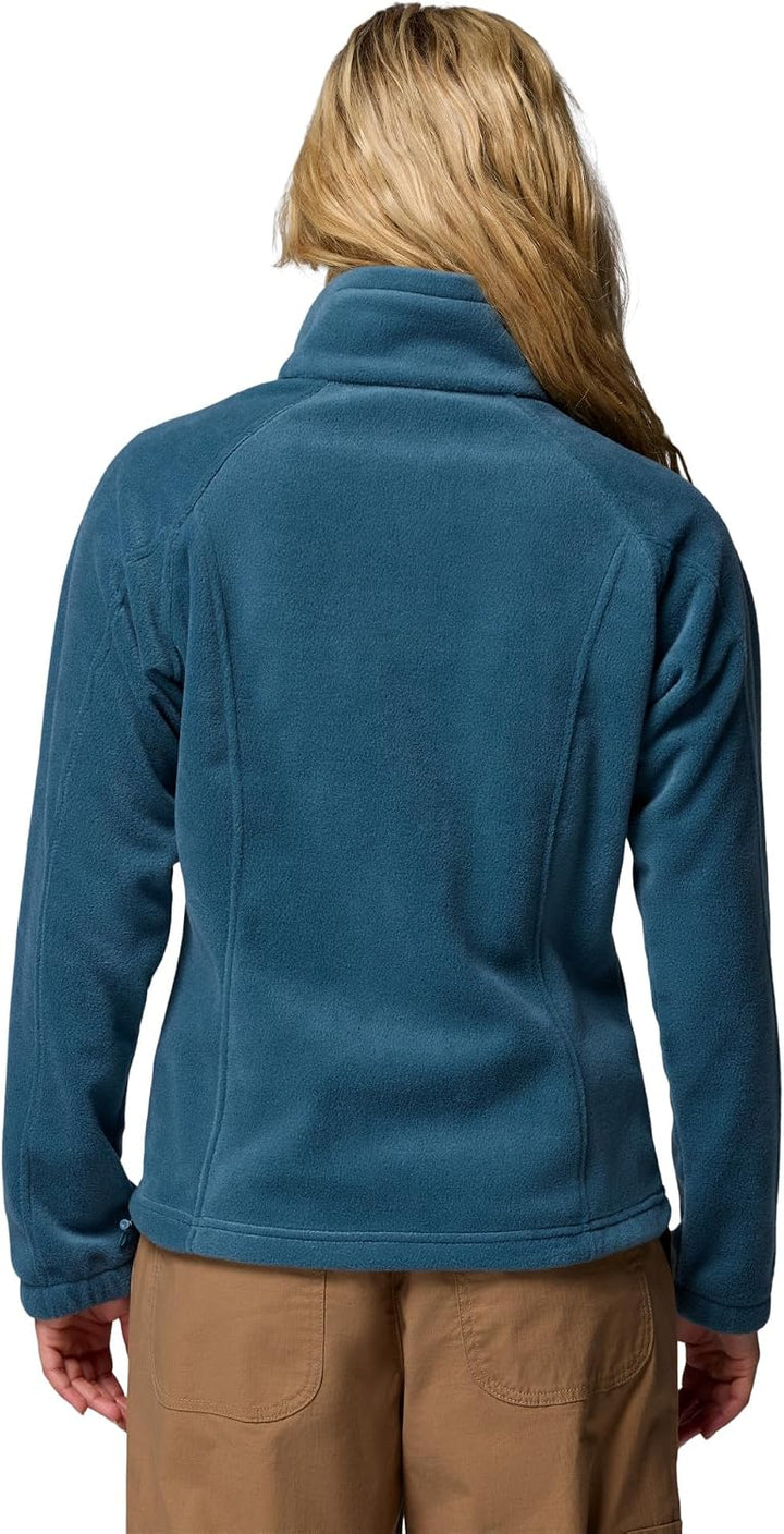 Columbia Benton Springs Damen-Fleecejacke mit durchgehendem Reissverschluss XS Petite Everblue, XS P