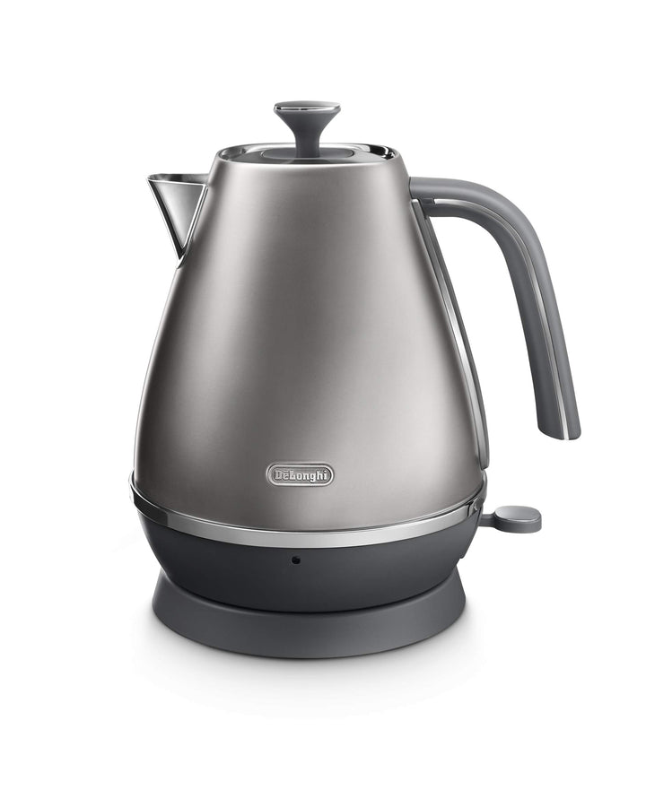 De'Longhi Distinta Flair Wasserkocher KBI2001.S | 1,7 L | Herausnehmbarer Kalkfilter | Finesse Silve