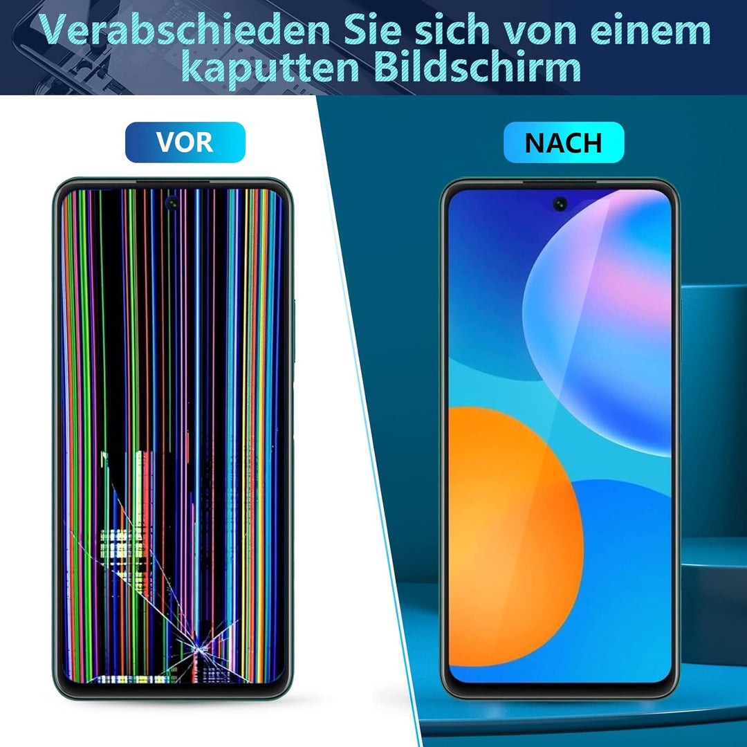 RongZy Display für Huawei P Smart 2021 PPA-LX2 LCD-Bildschirm Ersatz Touch Display Digitizer Baugrup