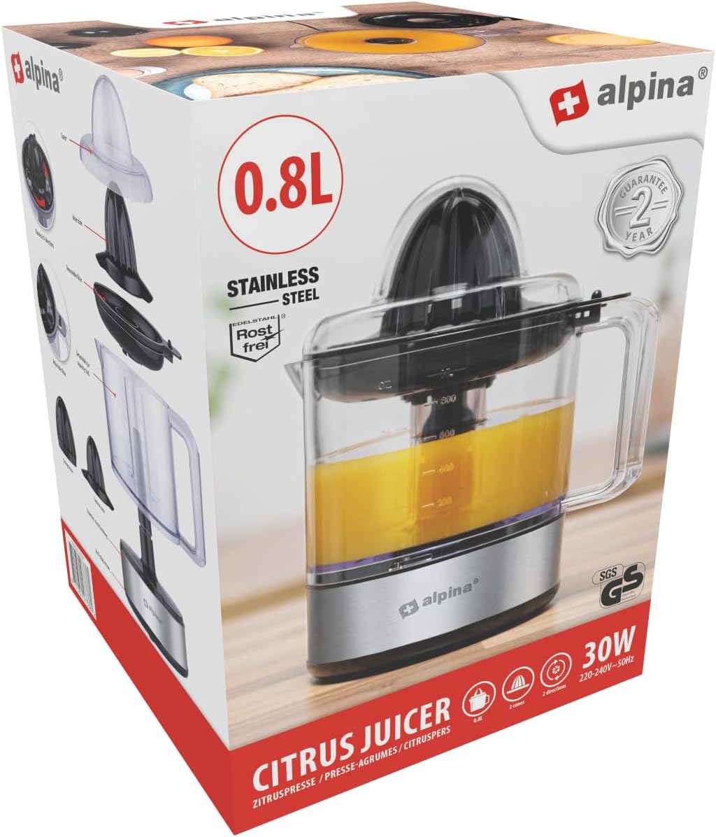 ALPINA Zitronenpresse, 800ml