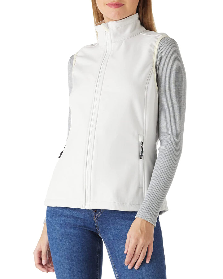 Outdoor Ventures Damen Sport Softshell Weste Leichte Ärmellose Jacke Frauen Gilets Winddicht Warm Fl