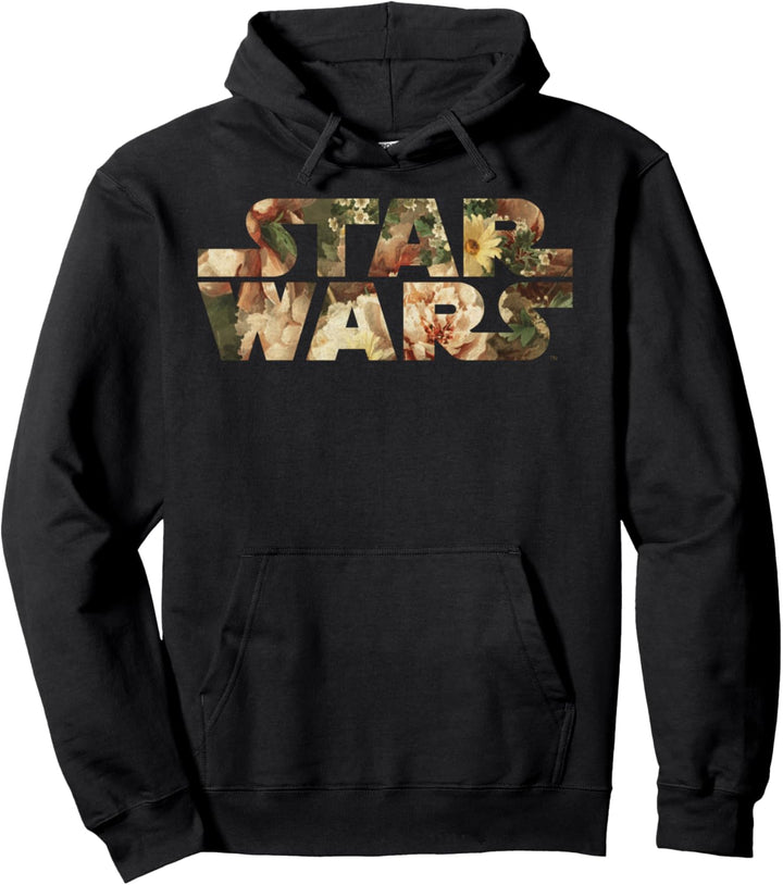 Star Wars Floral Fill Logo Pullover Hoodie