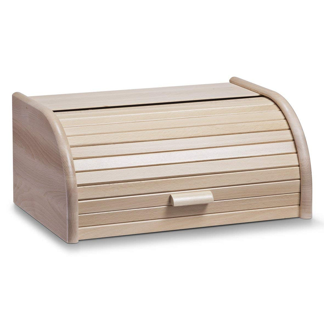 Zeller 20463 Rollbrotkasten, Buche, ca. 40 x 28 x 18 cm, 40 x 28 x 18