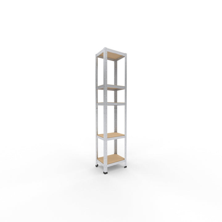 shelfplaza® 180x40x30cm Home Schwerlastregal verzinkt/Metallregal mit 5 Böden/Kellerregal Metall, Ga