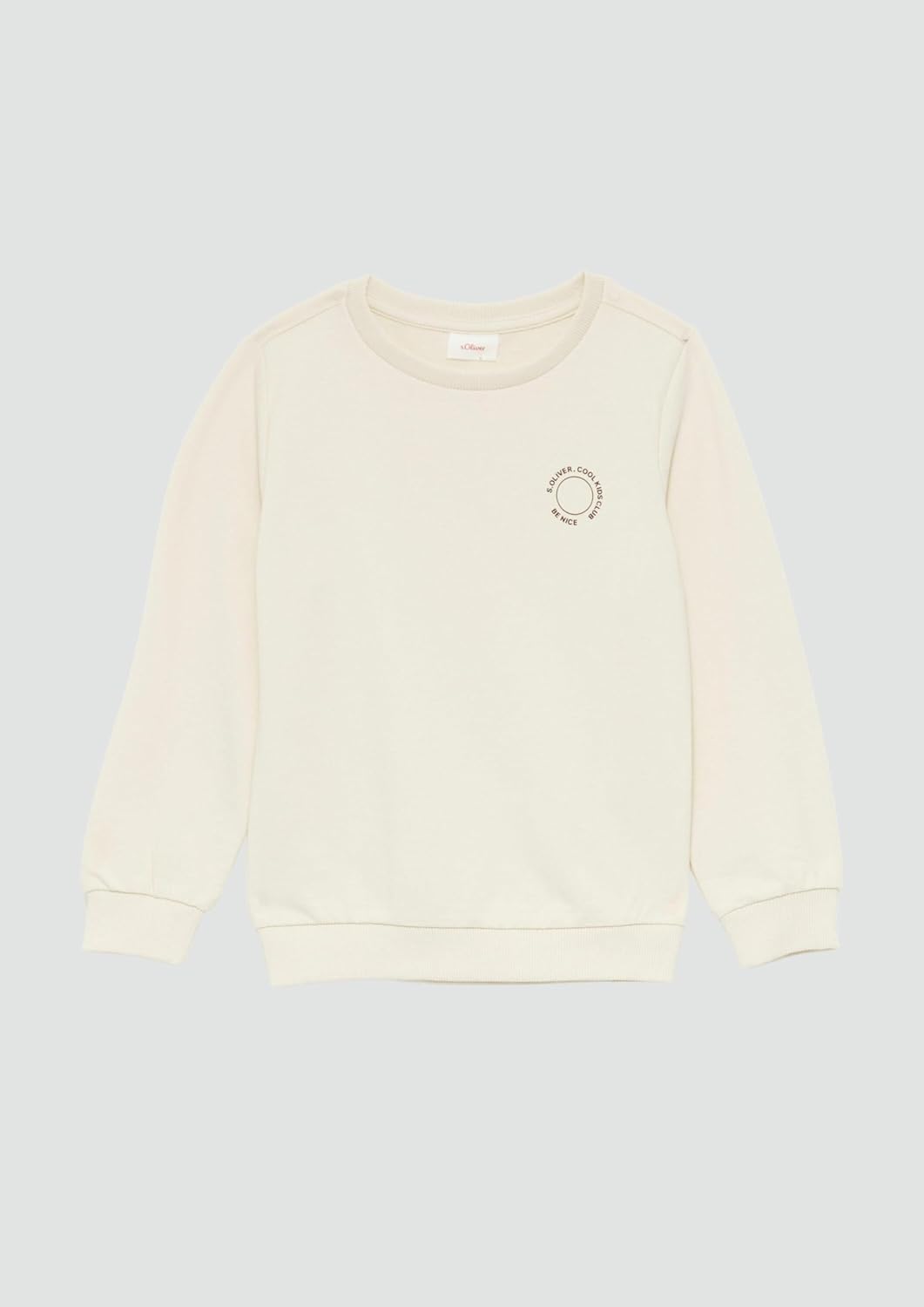 s.Oliver Wärmendes Sweatshirt mit NASA®-Rückenprint 92-98 0805_helles Sand, 92-98 0805_helles Sand
