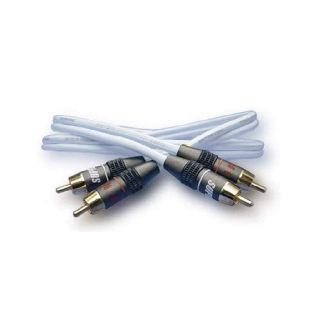 Supra 1001900685 Audio-Kabel – Audio-Kabel (6 x RCA, männlich/männlich, Blau)