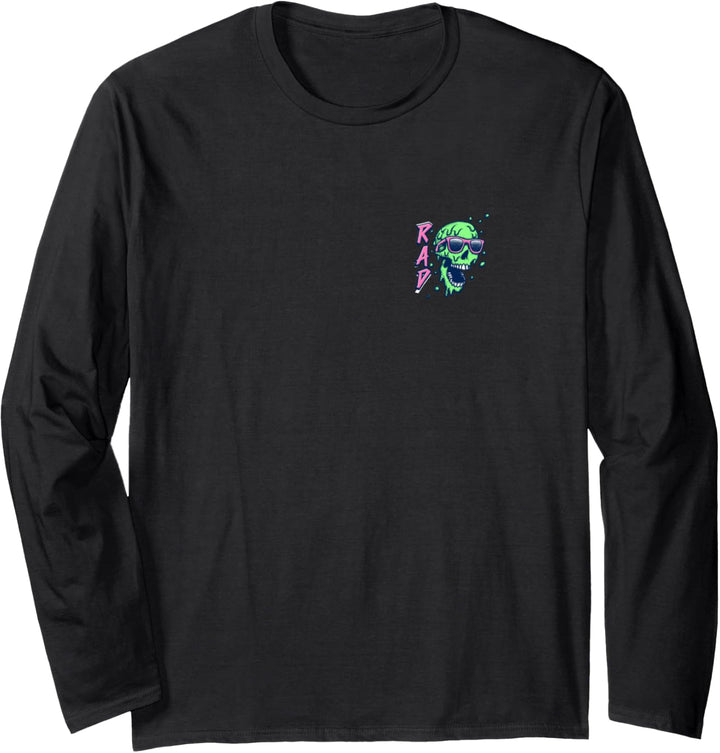Rad Totenkopf Langarmshirt