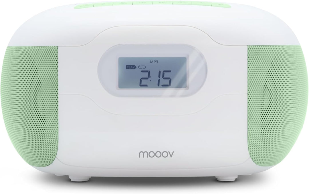 CD Player Radio Mady Bluetooth, MP3 mit USB-Anschluss, Micro-SD-Karte - Grün - Metronic 477186