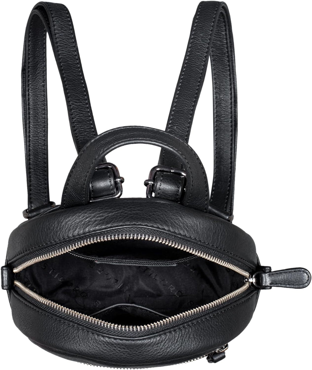 STILORD 'Lola' Mini Daypack Damen Lederrucksack Cityrucksack Kleiner Tagesrucksack Rucksack Tasche f