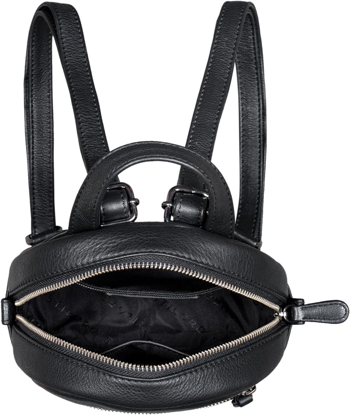 STILORD 'Lola' Mini Daypack Damen Lederrucksack Cityrucksack Kleiner Tagesrucksack Rucksack Tasche f