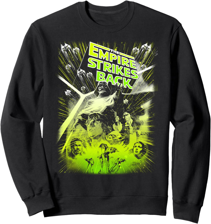 Star Wars Empire Strikes Back Green Neon Sweatshirt