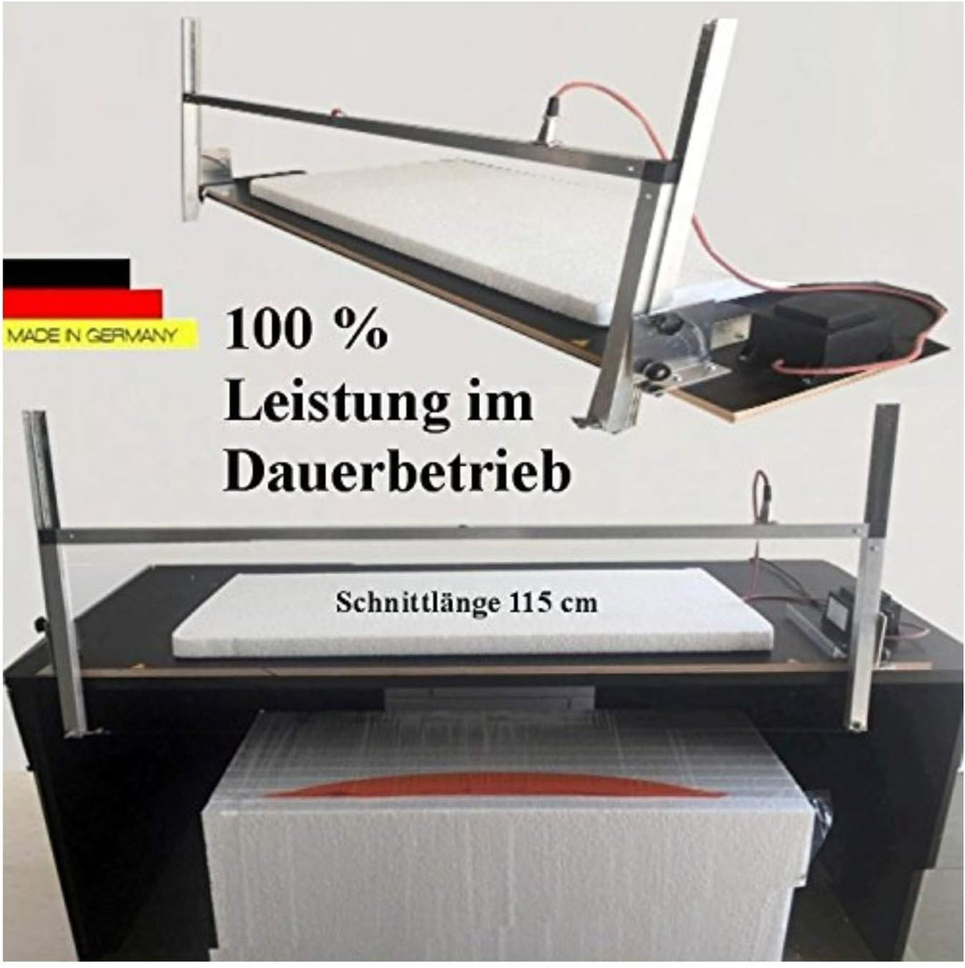 Styroporschneidegerät Styroporschneider Thermosäge Styropor Cutter Werkzeuge + 5 Extra Glühdrähte -