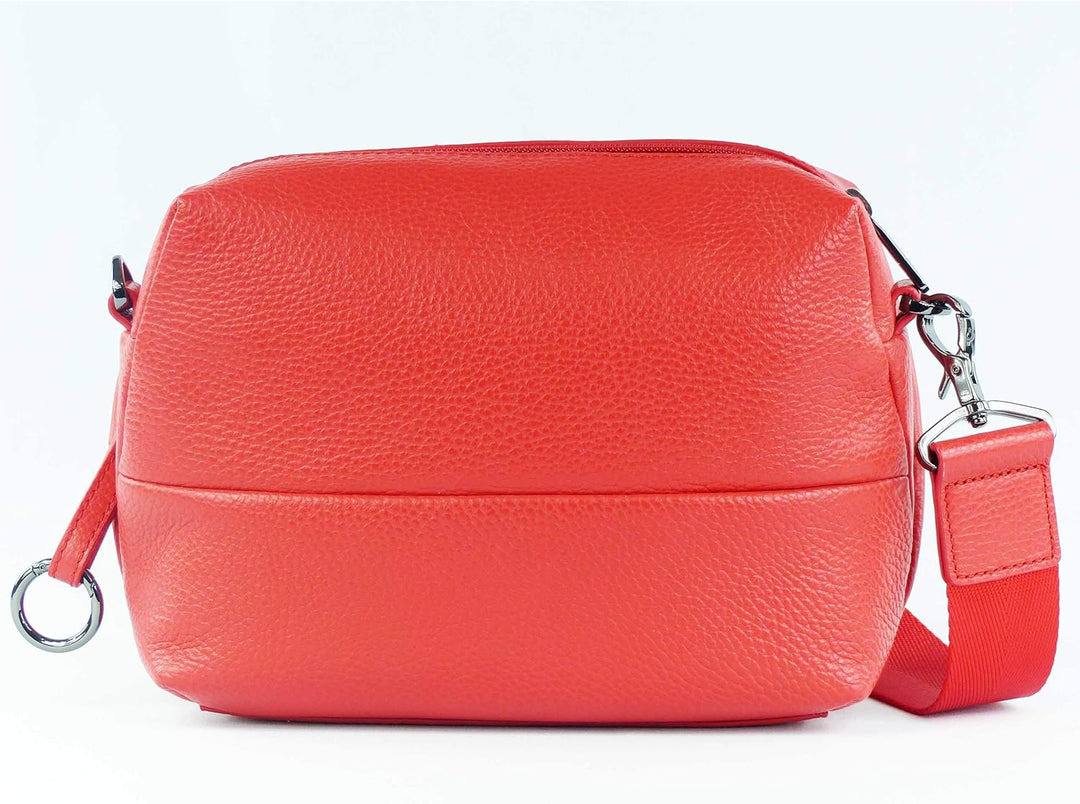 Mandarina Duck Damen Schultertasche Athena Small Crossover UPT03 (24x17x11 cm) (Lacquer(Rot))