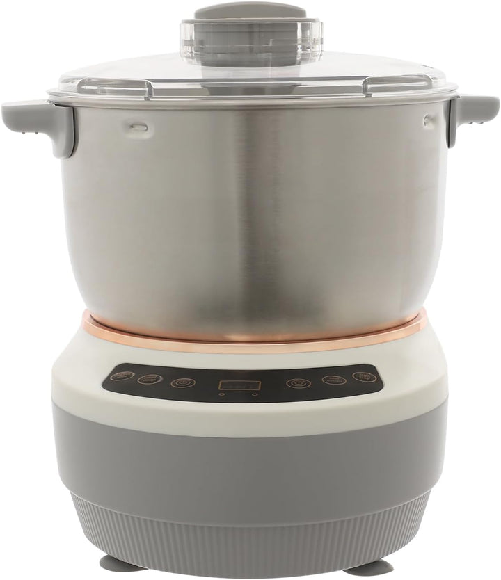 Teigknetmaschine Teigmehl Mixer mit 45 ℃ Konstante Temperatur Fermentfunktion, 7L Vollautomatische T