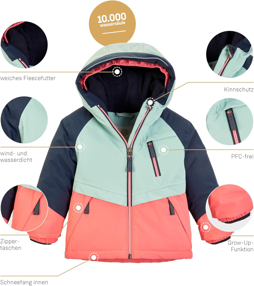 Killtec Unisex Fisw 38 Mns Ski Jckt Skijacke wasserdicht/Funktionsjacke mit Kapuze und Schneefang 98