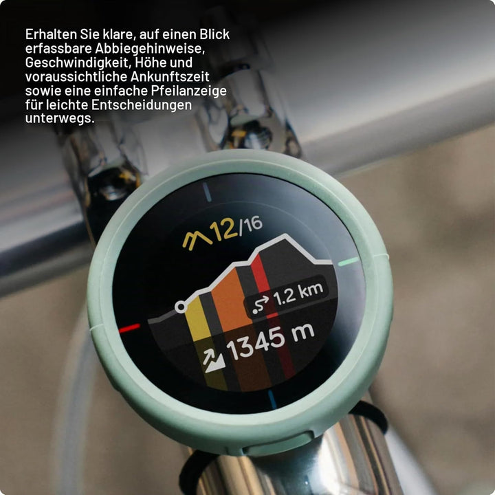 Beeline Velo 2 Navigationsgerät Ø46,4mm für Fahrrad + universelle Lenkerhalterung | Fahrrad