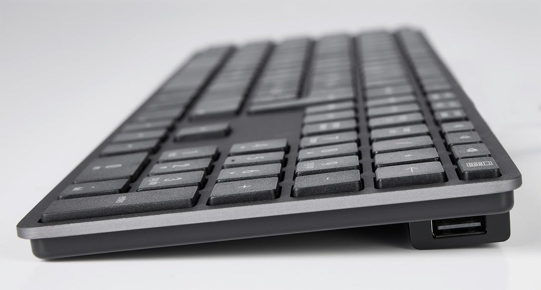 LMP 18244 kabelgebundene USB Tastatur für Mac Space grau (deutsch)