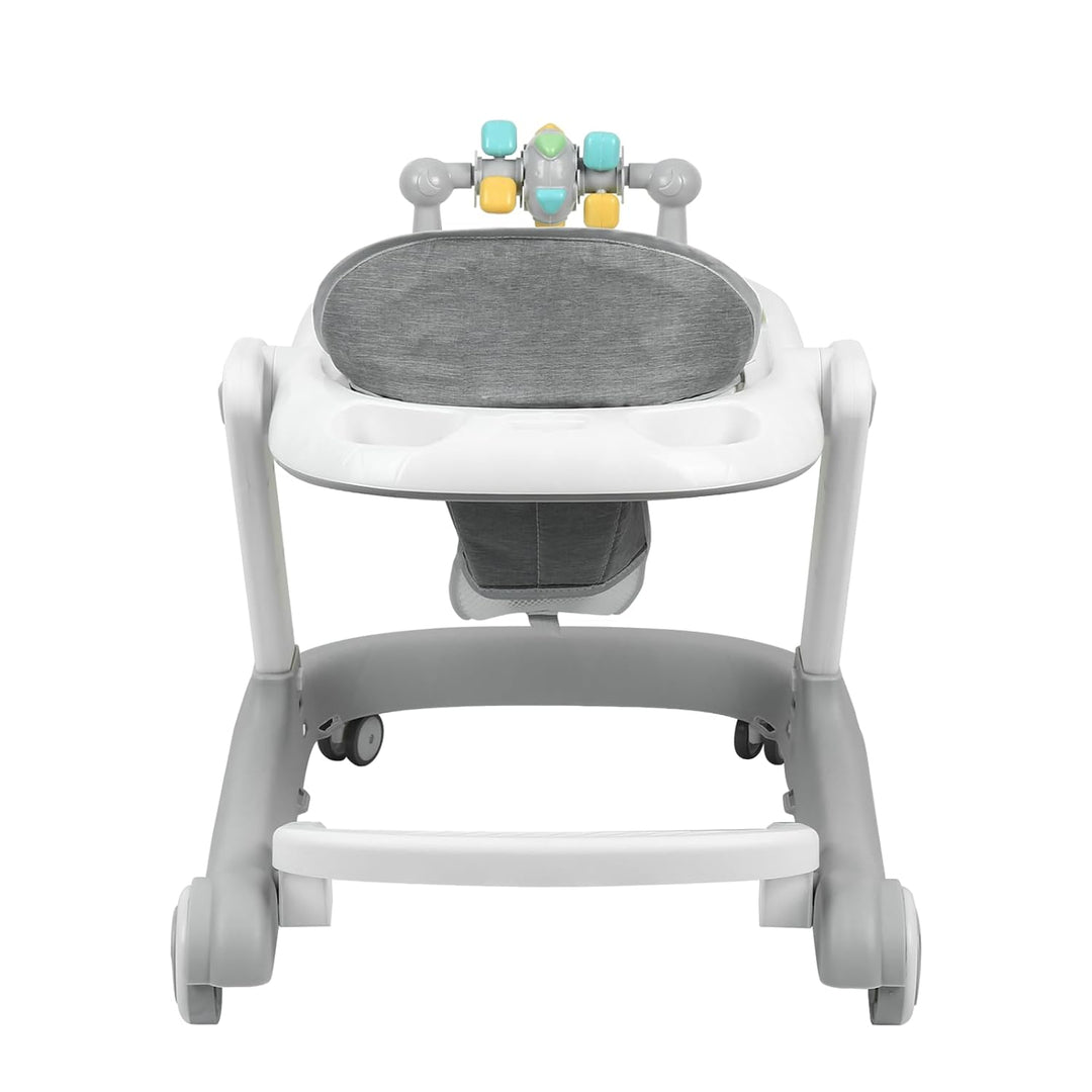 5-in-1 Lauflernhilfe für Babys, mit verstellbaren Höhen, Gehfrei Babywalker ab 6 Monate, bis zu 25 k