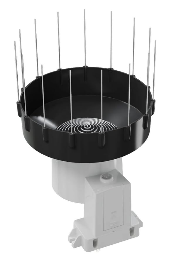 froggit DP80 PRO Drahtloser selbstentleerender Regenmesser-Sensor mit neuen 3,5cm erhöhten Regentric