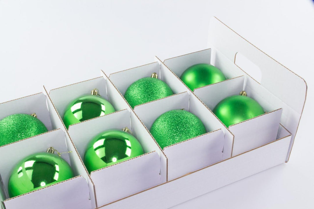 Quality-Collection Weihnachtskugel Box, Christbaumkugel Box, Christbaumschmuck und Deko (61 Liter)