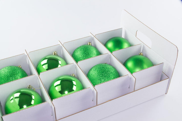 Quality-Collection Weihnachtskugel Box, Christbaumkugel Box, Christbaumschmuck und Deko (61 Liter)