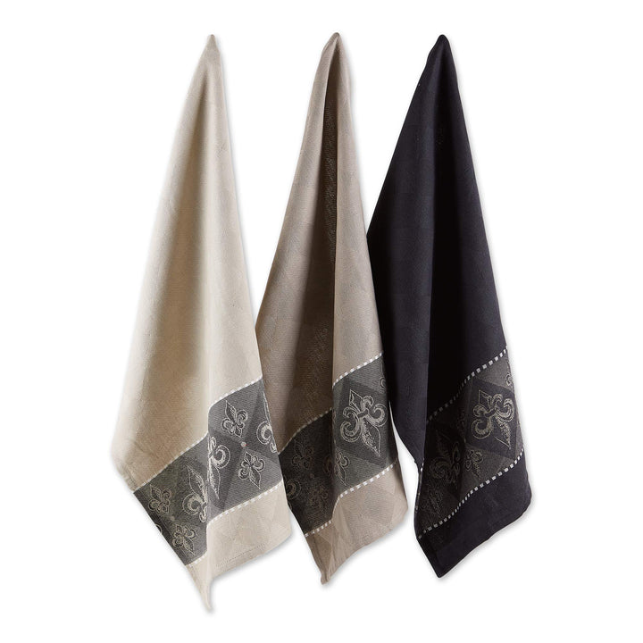 DII 100% Baumwolle, maschinenwaschbar, Everyday Kitchen Basic, Ultra saugstark, Jacquard Dekorative