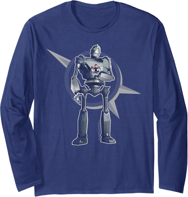 Iron Giant A Boy and His Robot Langarmshirt