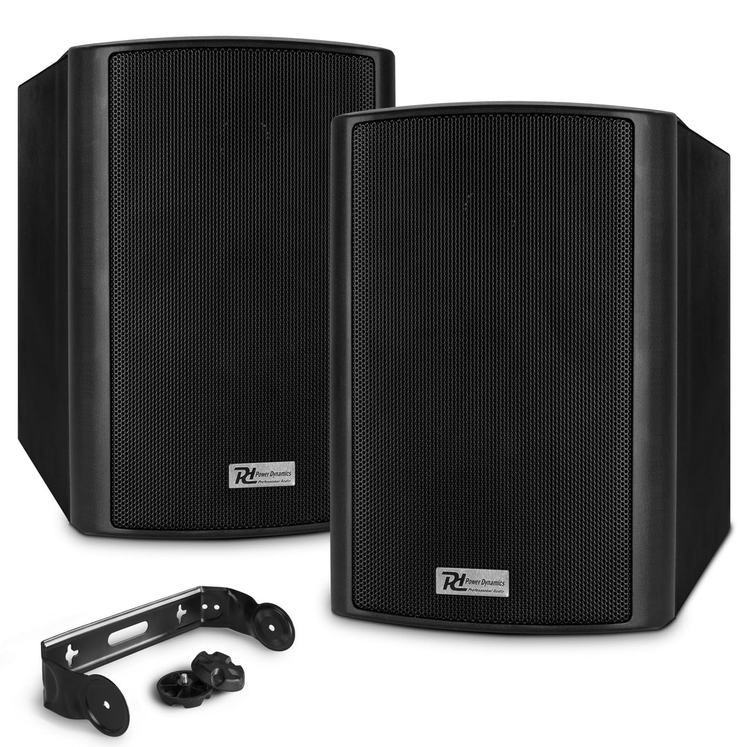 Power Dynamics BC40V Lautsprecher Set 100 Watt, 100 Volt, 8 Ohm Innen- und Aussenlautsprecher, Lauts
