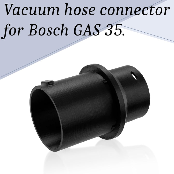 AERZETIX Schlauchanschluss/Düse für Staubsauger kompatibel mit Bosch GAS35 / aus Kunststoff schwarz