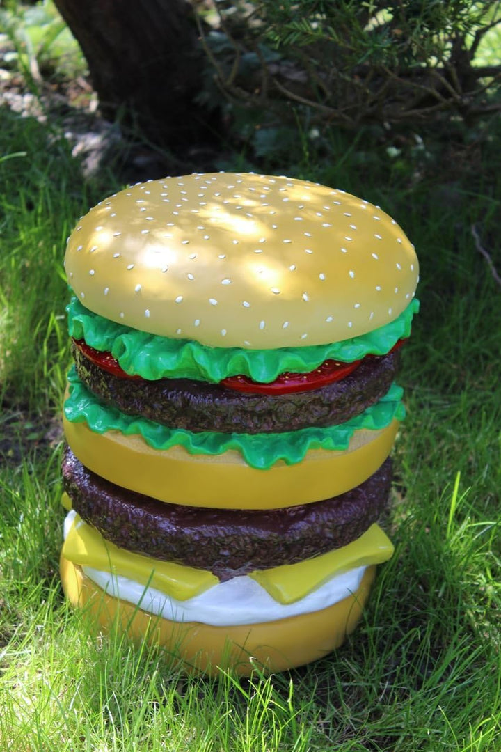 Rotary Hero Hamburger Lustiger Design Hocker Fussbank Schemel Beistelltisch - Für Haus Büro Schlafzi