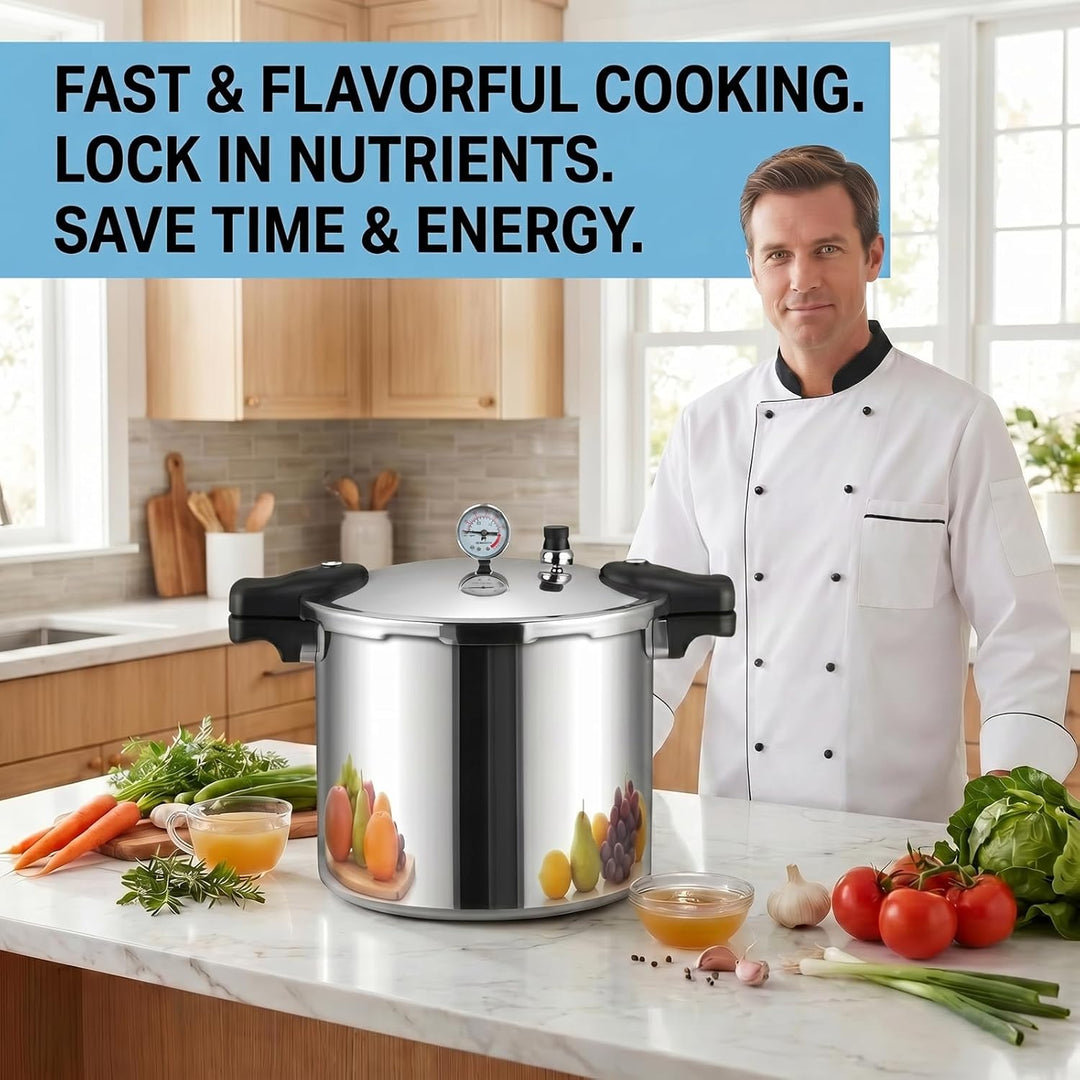 Gewerbliche Küche grosse Kapazität 25Liter Pressure Cooker,Mit Dampfkorb perfect dampfkochtopf Verbr