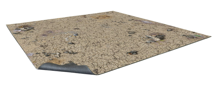 Battle Systems Sci-Fi Gaming Mat, Desert Wasteland, 91 x 90 cm, 2 Spieler, alle Altersgruppen