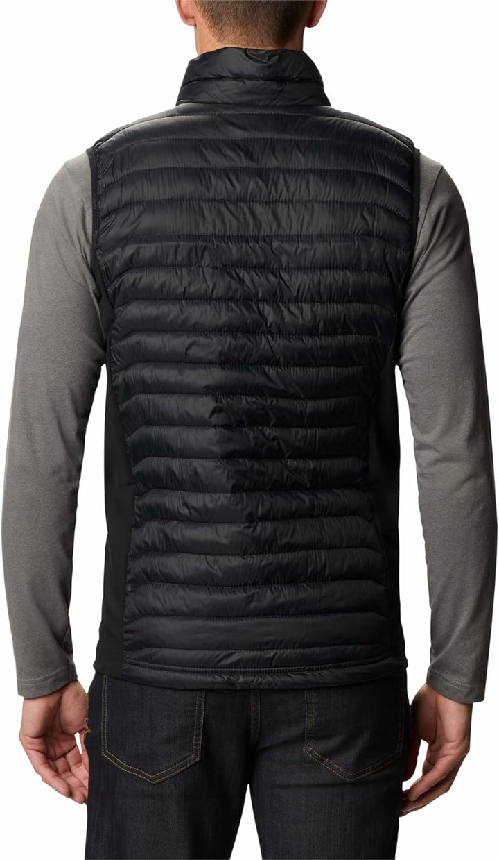 Columbia Herren Powder Pass Vest Steppweste (1er Pack) S Black 010, S Black 010