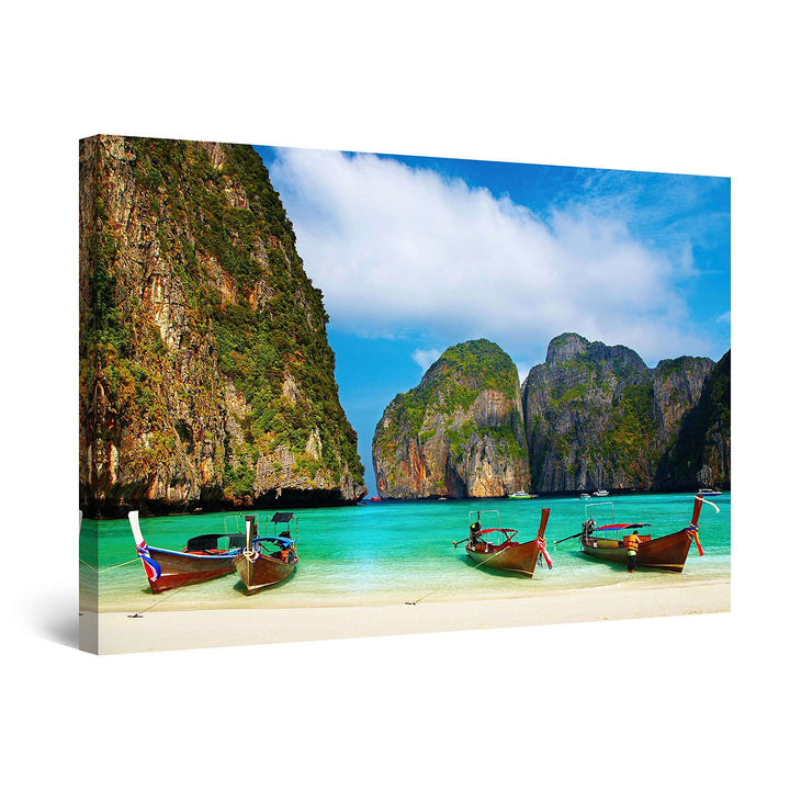 Startonight Bilder Der Tropische Strand, Leinwandbilder Moderne Kunst, Landschaft Wanddeko Kunstdruc