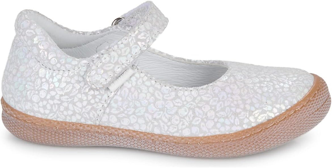 PRIMIGI Mädchen Sport TRE.femm. Mary Jane Schuh 31 EU Weiss Iridescent, 31 EU Weiß Iridescent