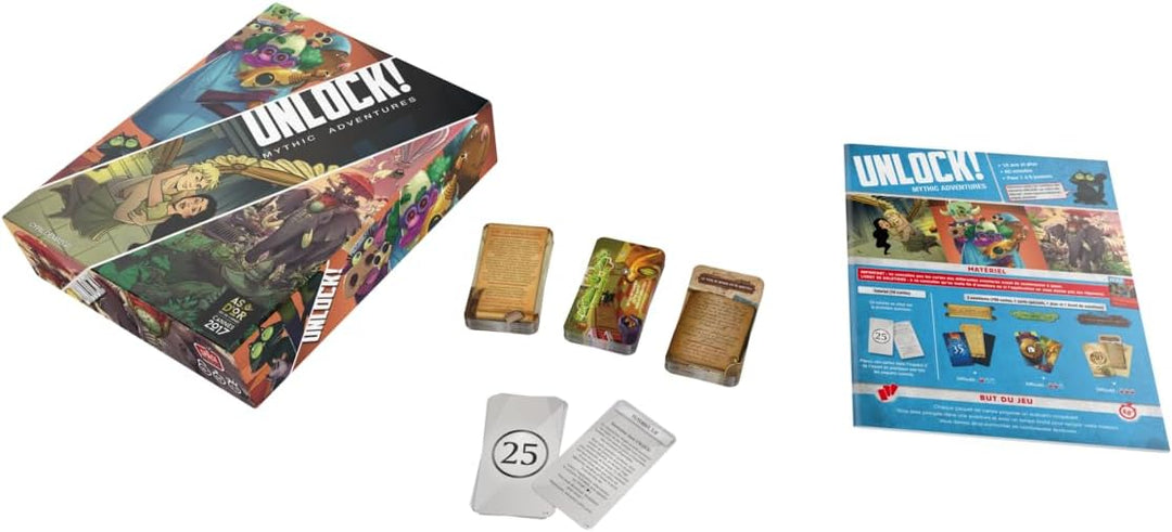 Space Cowboys Jeu - Unlock! Mythic Adventures