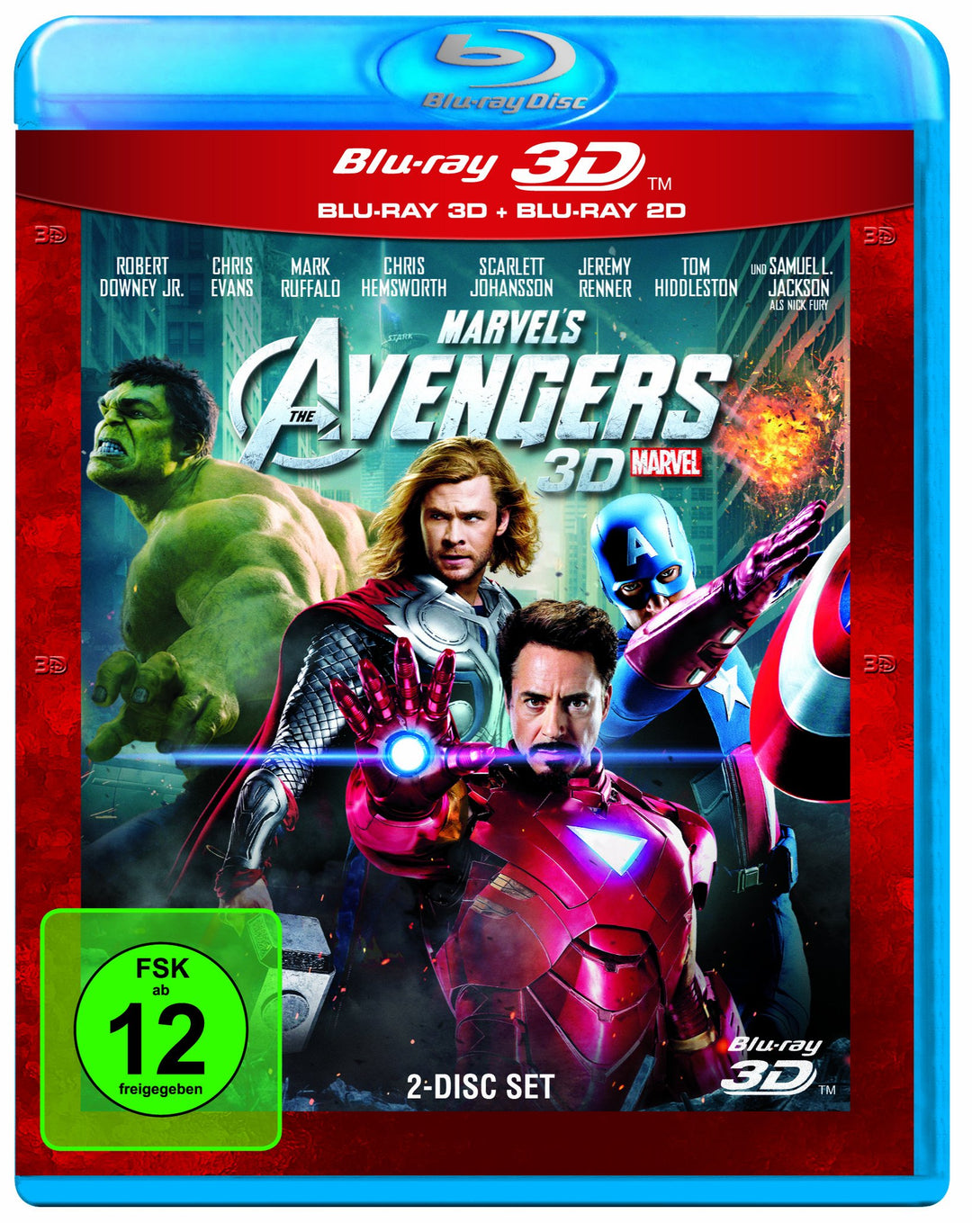 Marvel's The Avengers (+ Blu-ray 2D) [Blu-ray 3D], 3D