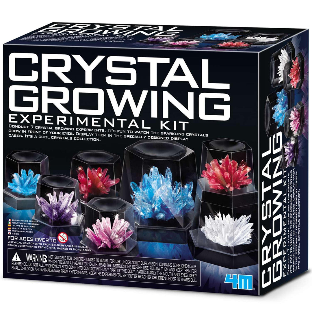 4M Crystal Growing Experimental Kit, A Science and Chemistry Kit for Kids Ages 14+, Grow Your own Cr