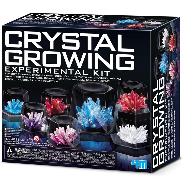 4M Crystal Growing Experimental Kit, A Science and Chemistry Kit for Kids Ages 14+, Grow Your own Cr