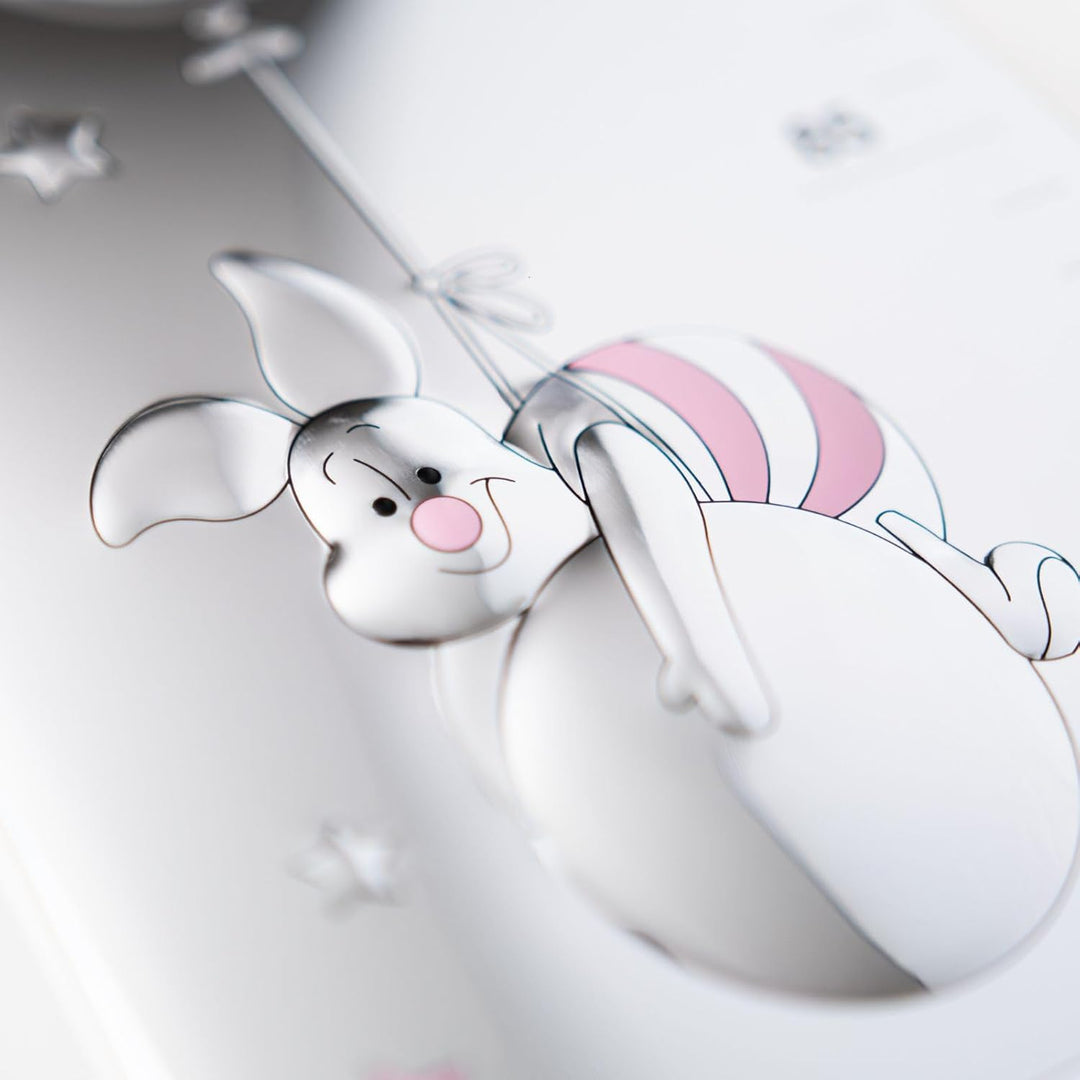 Disney - Kinder Messlatte für die Wand mit Silber - mit Bilderrahmen - zur Dekoration des Kinderzimm