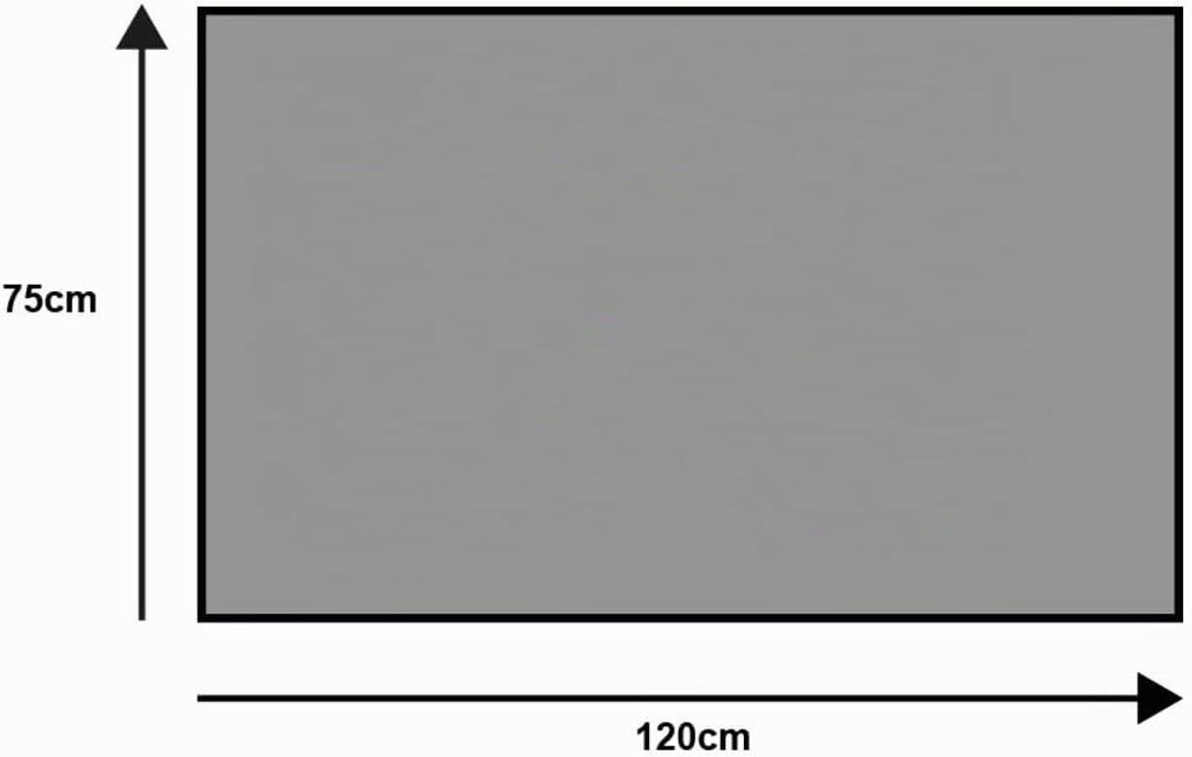wash+dry Fussmatte, Raven Black 75x120 cm, innen und aussen, waschbar, 75x120 cm