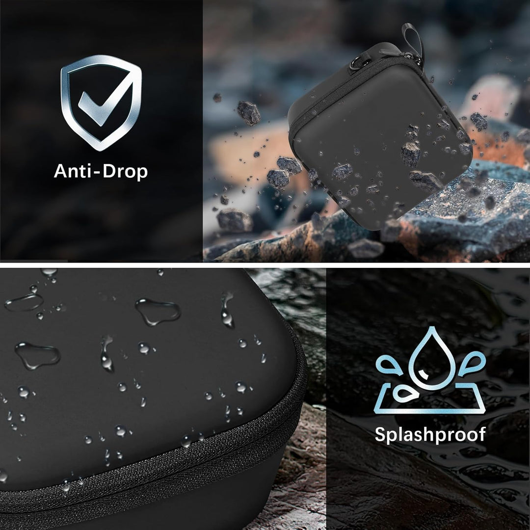 FPVtosky Tasche für Neo 2, Portable PU Tragetasche für DJI Neo 2 Drohnen Zubehör [Nur Tasche]