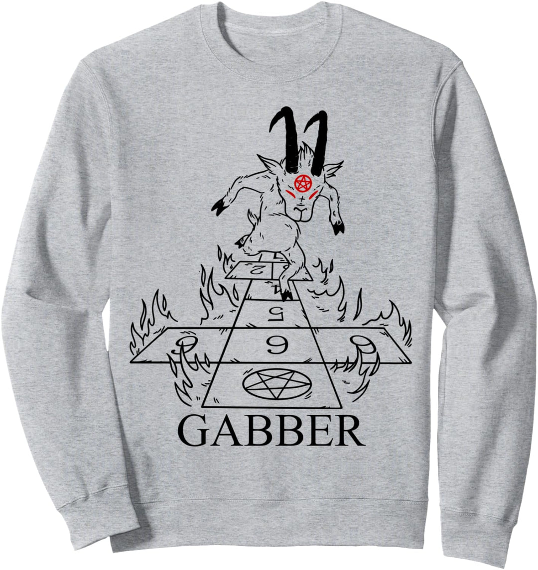 Gabber Wear Okkult Uptempo Gabber Sweatshirt
