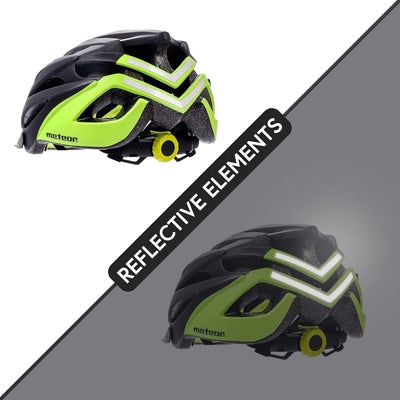 meteor® Marven Fahrradhelm Herren Damen Kinder-Helm MTB rollerhelm mädchen kinderfahrradhelm für Dow