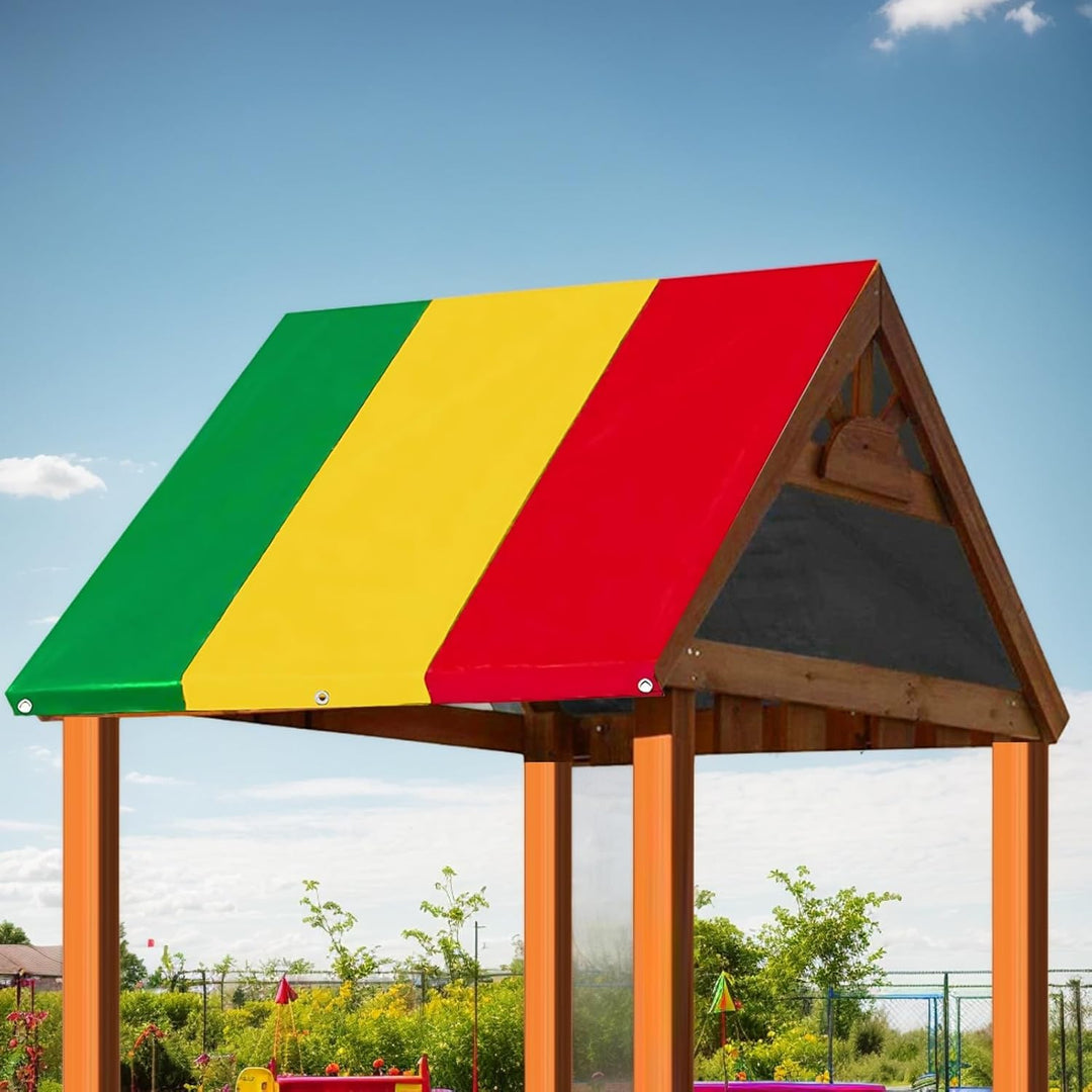Spielplatz Ersatz, Baldachin, Schaukelsatz Tarp | UV-resistente Ersatz-Sonnenschutzabdeckung,Outdoor