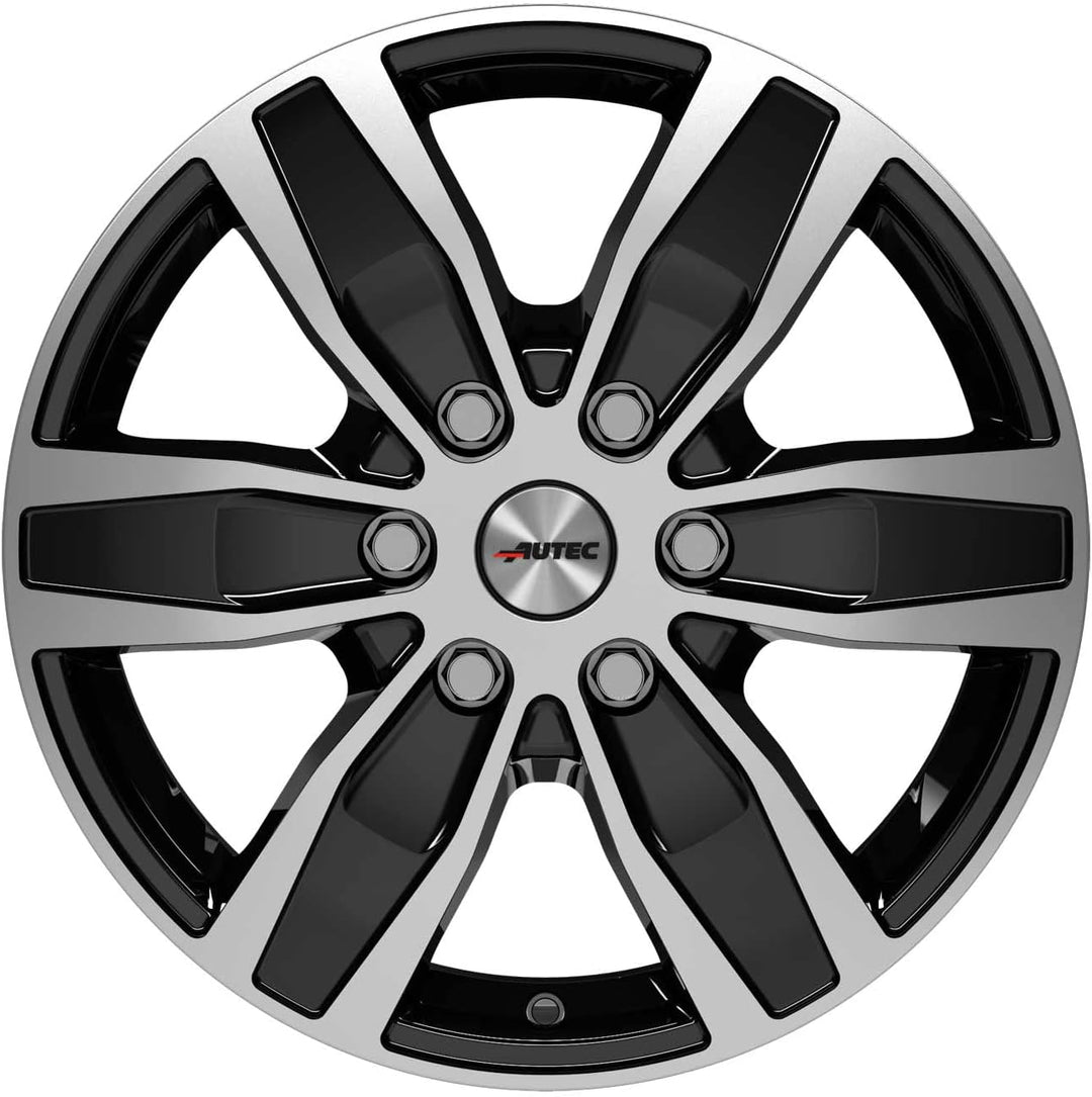 AUTEC Quantro Schwarz poliert 6,5x16 ET56 6x139 Hub Bore 92.40 mm - Alu felgen