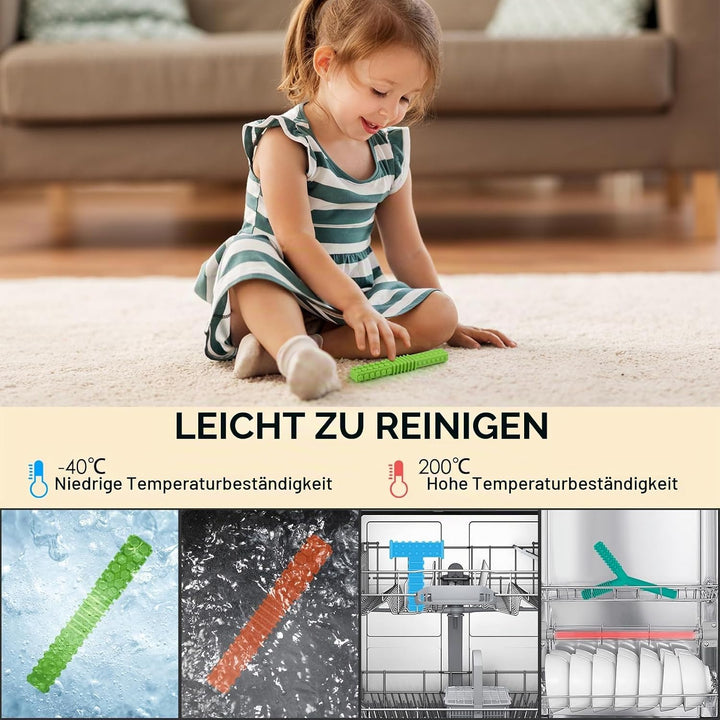 Autismus Spielzeug, ERKOON 4er Pack Silikon Kauen Training und Entwicklung Spielzeug Kauen Empfehlun