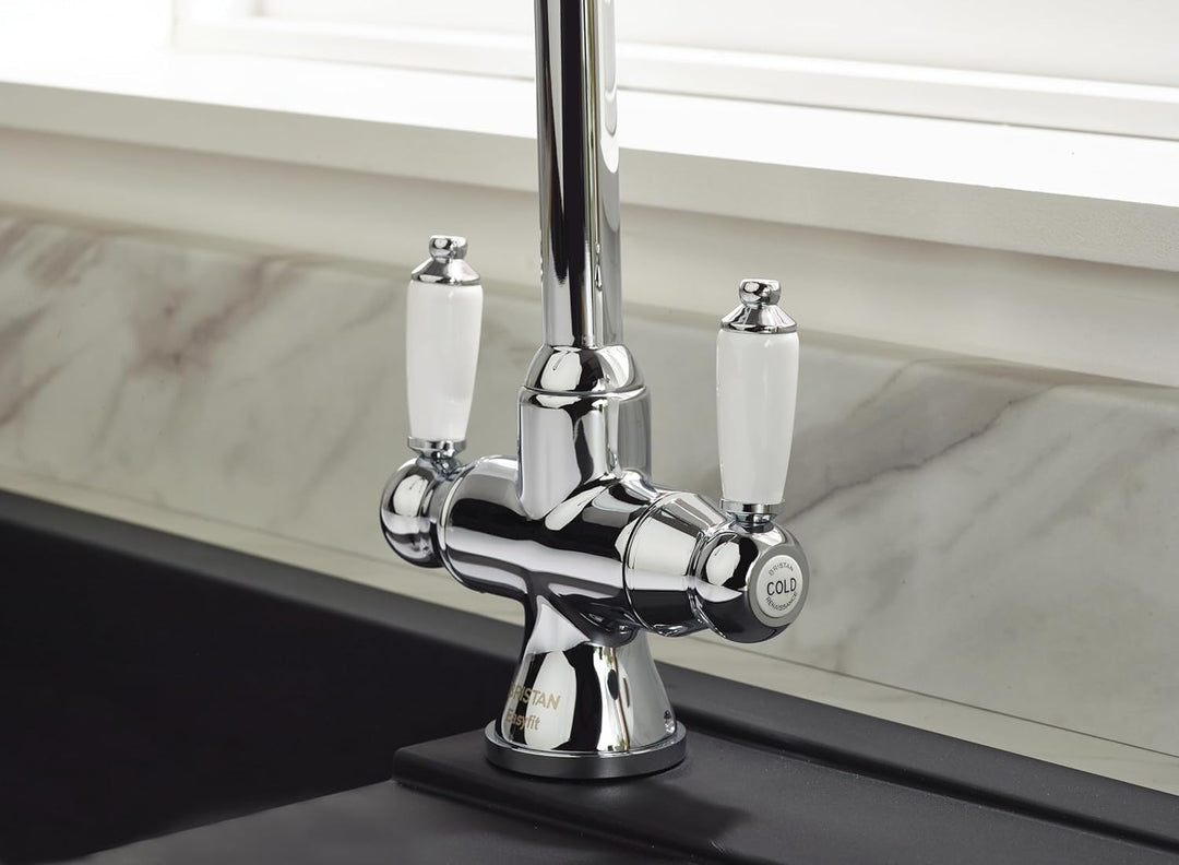 Bristan RS SNK EF C Renaissance Easyfit Spültischarmatur Küchenarmatur, Chrome, Chrome